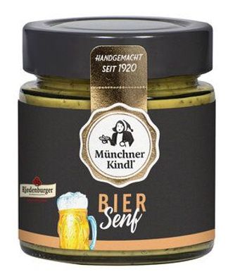 Münchner Kindl Senf 3x Bier Senf Bio Münchner Kindl 125ml