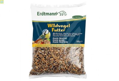 15 x Erdtmann Wildvogelfutter je 800 g