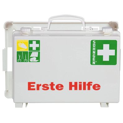 Söhngen 3001126 Erste-Hilfe-Kasten Quick-CD DIN 13157 weiß