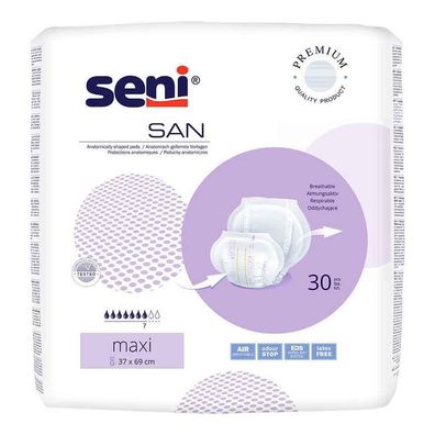 Seni San anatomische Windel maxi, 1 Packung = 10 Stück