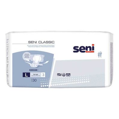 Seni Classic Inkontinenzhose, Größe L, 1 Packung = 30 Stück