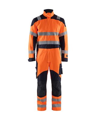 Blakläder® Multinorm Overall Inhärent High Vis Orange/ Marineblau 6089 1513