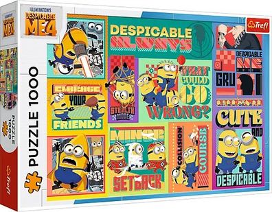 Trefl 10820 Minions 1000 Teile Puzzle