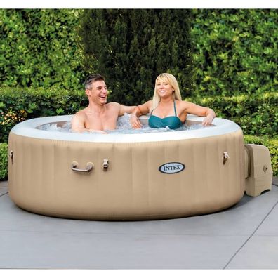 Intex Whirlpool mit Sprudelmassage PureSpa Rund