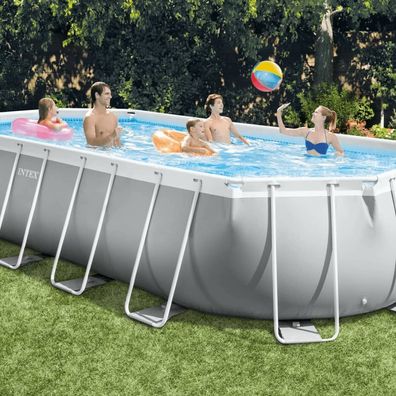 Intex Pool-Set Prism Frame Oval 610x305x122 cm 26798GN