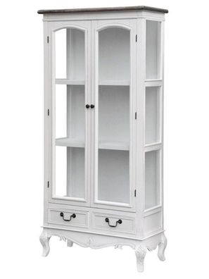 Livin Hill Vitrine Rimini White Weiß RIW09