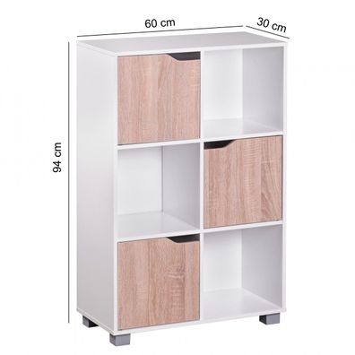 Wohnling Bücherregal WL1.796