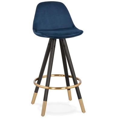 Kokoon Design Barhocker Carry Mini Holz Blau Blau