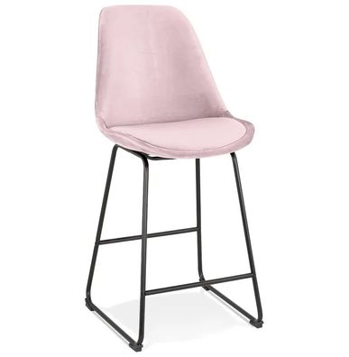 Kokoon Design Barhocker Yaya Mini Metall Pink Pink