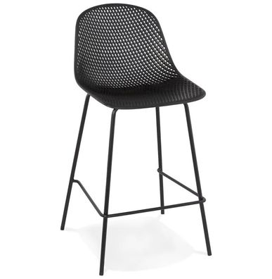 Kokoon Design Barhocker Ellen Mini Schwarz Schwarz