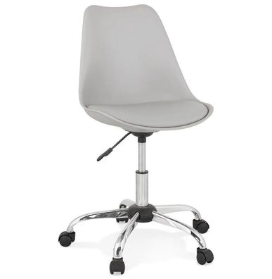 Kokoon Design Bürostuhl Bruyer Metall Grau Grau