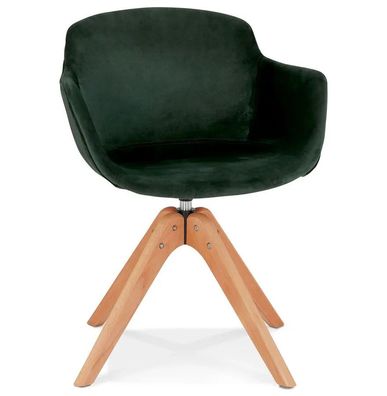 Kokoon Design Sessel Marnie Holz Grün Grün