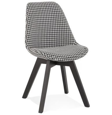 Kokoon Design Stuhl Phil Holz Bunt Tiefschwarz Mehrfarbig