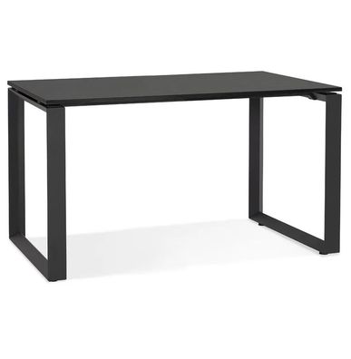 Kokoon Design Schreibtisch Abak Holz Schwarz 120 cm Tiefschwarz Schwar
