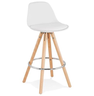 Kokoon Design Barhocker Anau Mini Weiß Weiß