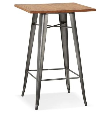 Kokoon Design Stehtisch Franklin Metall Braun