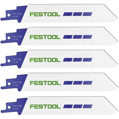 Festool Säbelsägeblatt Säge RSC18 METAL STEEL/STAINLESS HSR 150/1,6 BI/5 577489