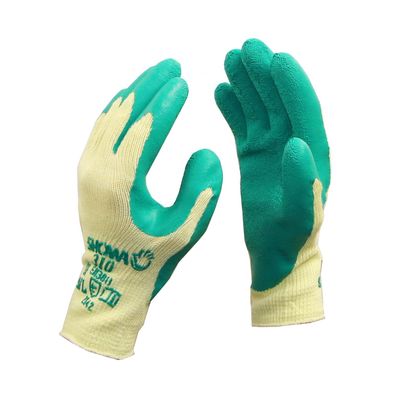 SHOWA Handschuhe Green Grip 310G Latex mit Strickbund