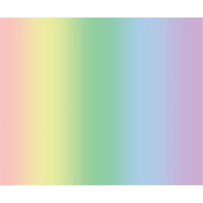 Fotokarton Regenbogen Pastell, 49,5 x 68 cm, 10 Bogen