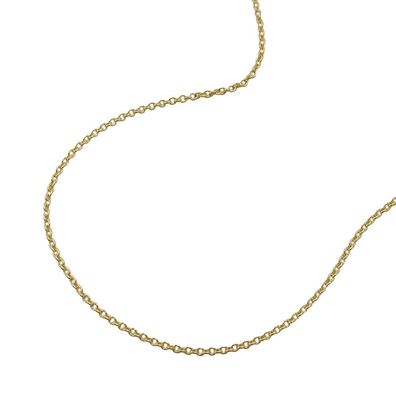 Kette 0,7mm dünne Ankerkette 9Kt GOLD 38cm