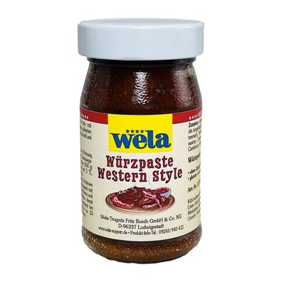 WELA - Würzpaste Western Style 1/4 Glas à 220g