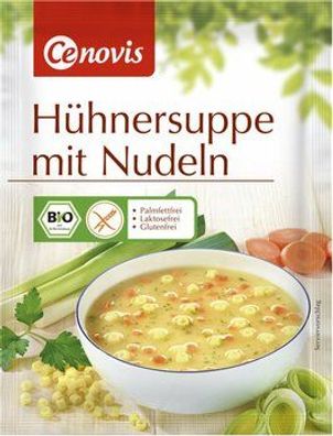 Cenovis 3x Hühnersuppe mit Nudeln, bio 30g