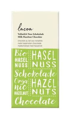 Lacoa Vollmilch-Nuss Schokolade 80g