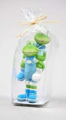 FROSCH - Deko ais Keramik - 8,5cm hoch