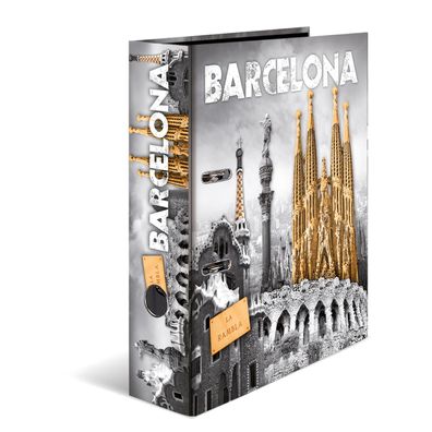 Herma ORDNER A4 KARTON STÄDTE Barcelona