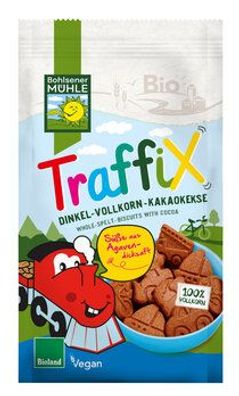 Bohlsener Mühle 3x TraffiX Dinkel-Vollkorn-Kakaokekse 125g