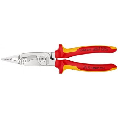 KNIPEX Elektro-Installationszange 200 mm VDE DIN EN 60900