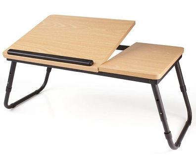 Laptop Tisch aus Holz Notebooktisch Buchhalter Tabletttisch fürs Bett