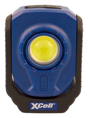 XCell Work Pocket 6W LED-Akku-Leuchte 360° schwenkbar mit Clip, beweglichem Haken