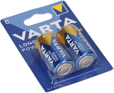 Varta 4914 Longlife Power Baby Batterie C 2er Blister LR14