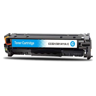 Gigao Toner für HP Color LaserJet CP2026DN Tonerkassette Cyan 2.800 Seiten kompati