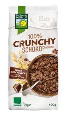 Bohlsener Mühle 6x 100% Schoko Crunchy 400g