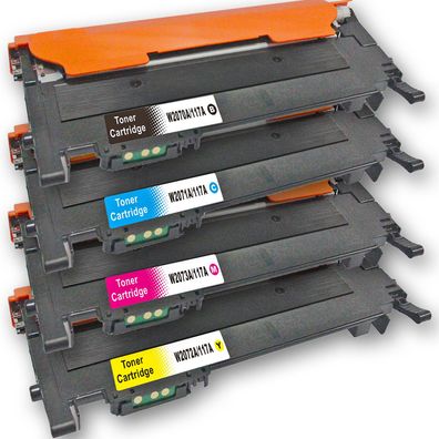 D&C Toner Set für HP Color Laser MFP179fwg, 4 Tonerkassetten kompatibel HP Color