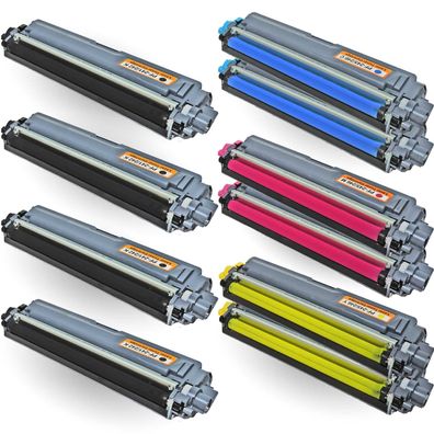 Kompatibel Brother TN-242, TN-246 10er Set Toner Patronen Sparset alle Farben von D&C