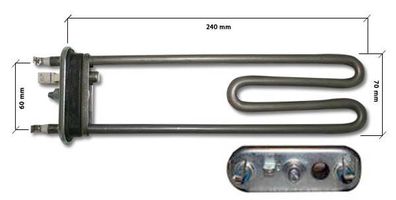 Heizung 1950W Siemens wie 12045481 12029196 12024403 00265961 m. Thermoschutz Bosch