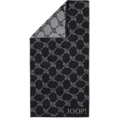 Joop! Duschtuch Badetuch 80x150 Classic Cornflower 1611-90 schwarz grau