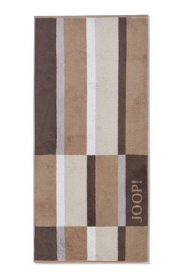 Joop! Duschtuch Badetuch 80x150 Shades Checked 1688-33 sand braun