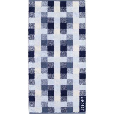 Joop! Duschtuch Badetuch 80x150 Vibe Checked ozean Karo blau 1699-11