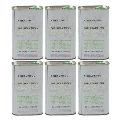 Food-United italienisches Olivenöl Speiseöl kaltgepresst TERRE Francescane 6x500ml