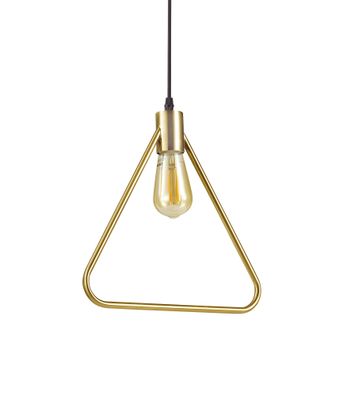 Ideal Lux ABC SP1 Triangle Pendelleuchte mit E27 Fassung dreieckige Form Struktur