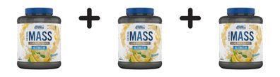 3 x Applied Nutrition Critical Mass Professional (2400g) Banana