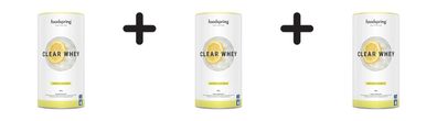 3 x foodspring Clear Whey (480g) Lemonade