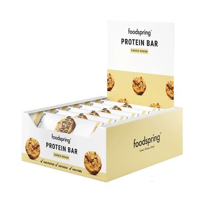 foodspring Protein Bar (12x60g) Cookie Dough