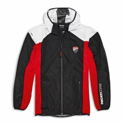 DUCATI Corse Sport Regenjacke Thrill 2.0 Kapuze Man 987707835 Gr. L