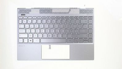 HP ENVY 13 Palmrest Tastatur Keyboard Cover Upper AZERTY BEL L19540-A41