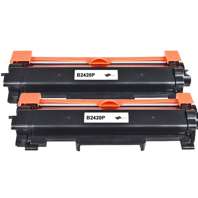 REAL Kompatibel Brother TN-2420 2 Toner Multipack Tonerpatronen für je 3.000 Seite